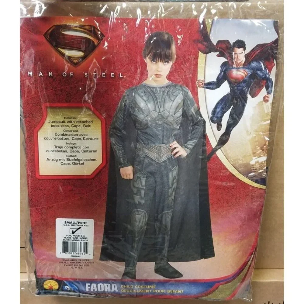 Rubies Costume Co Man of Steel Childs Faora Costume Size Small (4-6) New